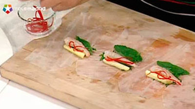 Una ensalada vietnamita con langostinos en cinco minutos