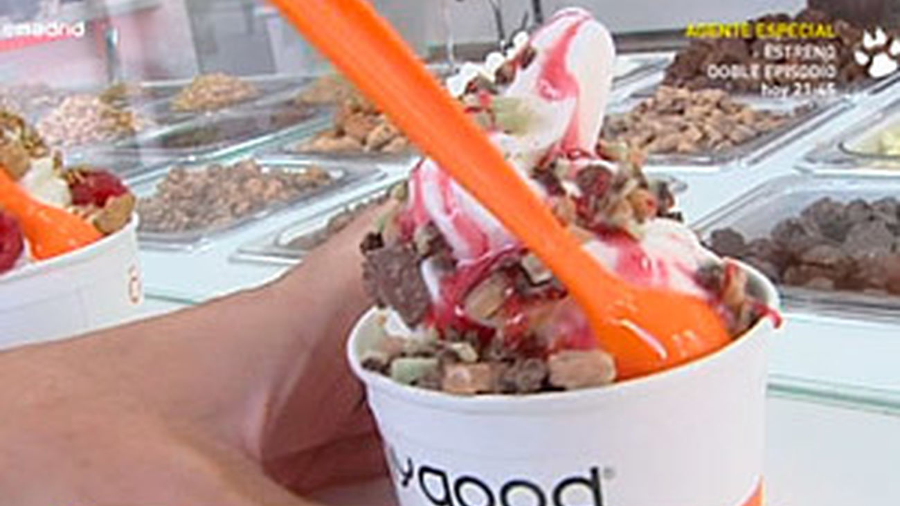 El yogur helado está de moda