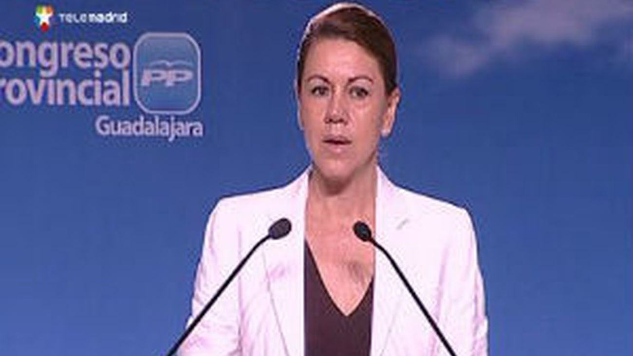 Cospedal: "el euro es un camino sin retorno"