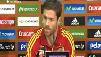 Xabi Alonso: "Asumimos la presión de tener que ganar la Eurocopa"