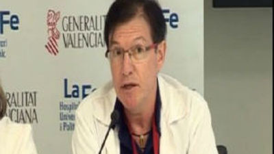 Médicos del Hospital La Fe  extirpan un  tumor gigante a un feto fuera del útero materno