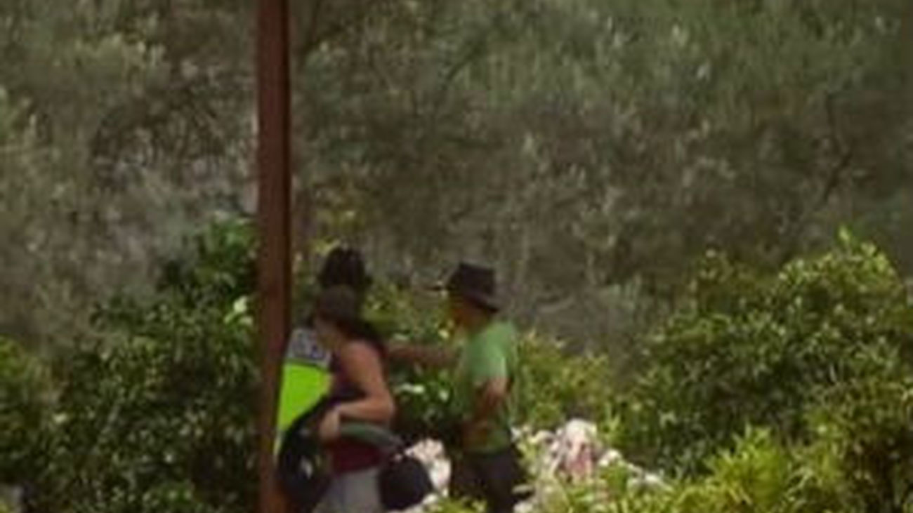 La policía busca a Ruth y José con un georadar