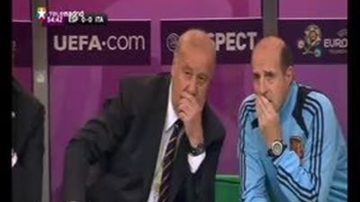 Del Bosque tiene una varita mágica a la hora de las sustituciones