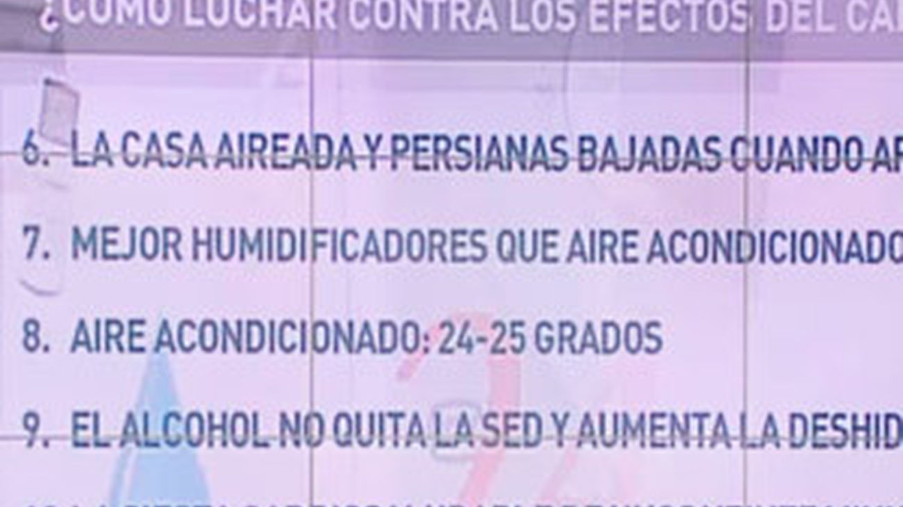 Protegernos del calor