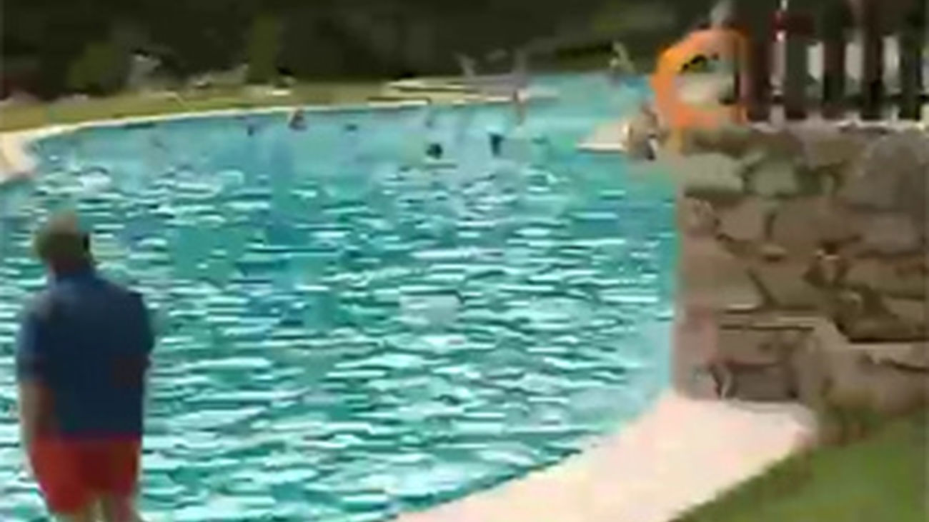 Un chapuzón en agua fresquita