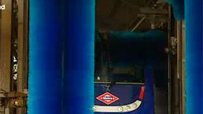 Los túneles de lavado del Metro