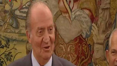 El rey felicita a la selección y confía en que ganará la Eurocopa