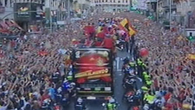 Botella anuncia que la Selección Española celebrará la Eurocopa el lunes en Cibeles