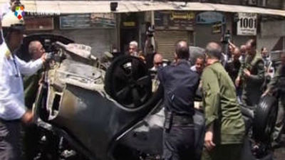 Tres heridos por la explosión de un coche bomba contra el palacio de Justicia sirio