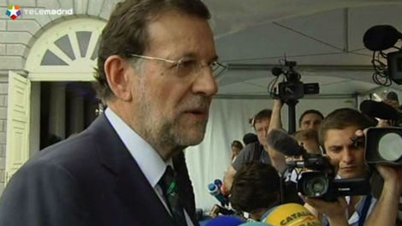 Rajoy espera que la cumbre apruebe medidas para aliviar la presión a España