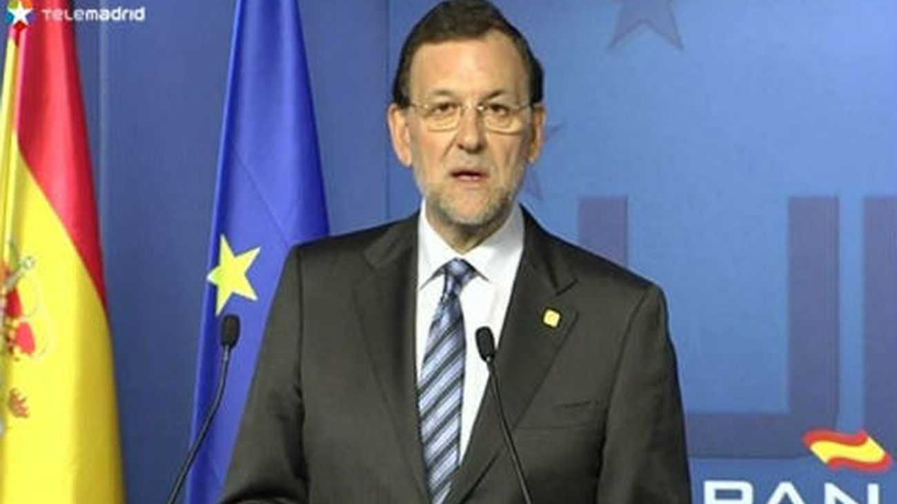 Rajoy dice que en la recapitalización de la banca no habrá condiciones macroeconómicas