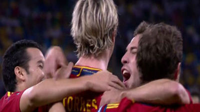 Fernando Torres, 'bota de oro' de la Eurocopa