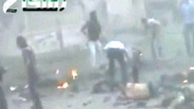 Al menos 80 muertos por la explosión en un funeral a las afueras de Damasco