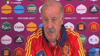 Del Bosque: "Tenemos una plantilla muy estable"