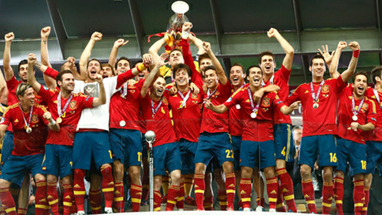 Carrusel Eurocopa celebracion