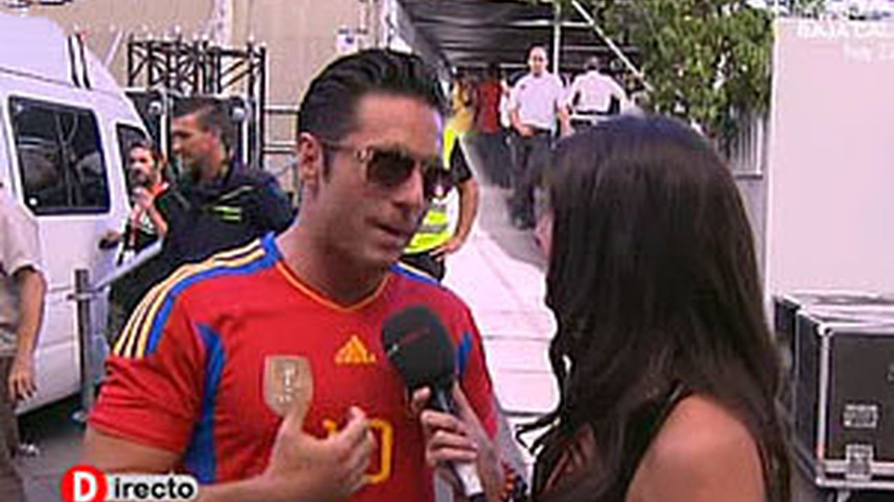 Bustamante nos cuenta cómo ha vivido la fiesta de la Eurocopa