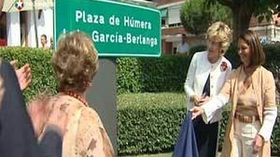 La plaza Mayor de Húmera en Pozuelo rebautizada como plaza Luís García Berlanga