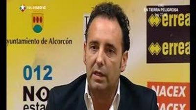 Bordálas es presentado como nuevo entrenador del Alcorcón