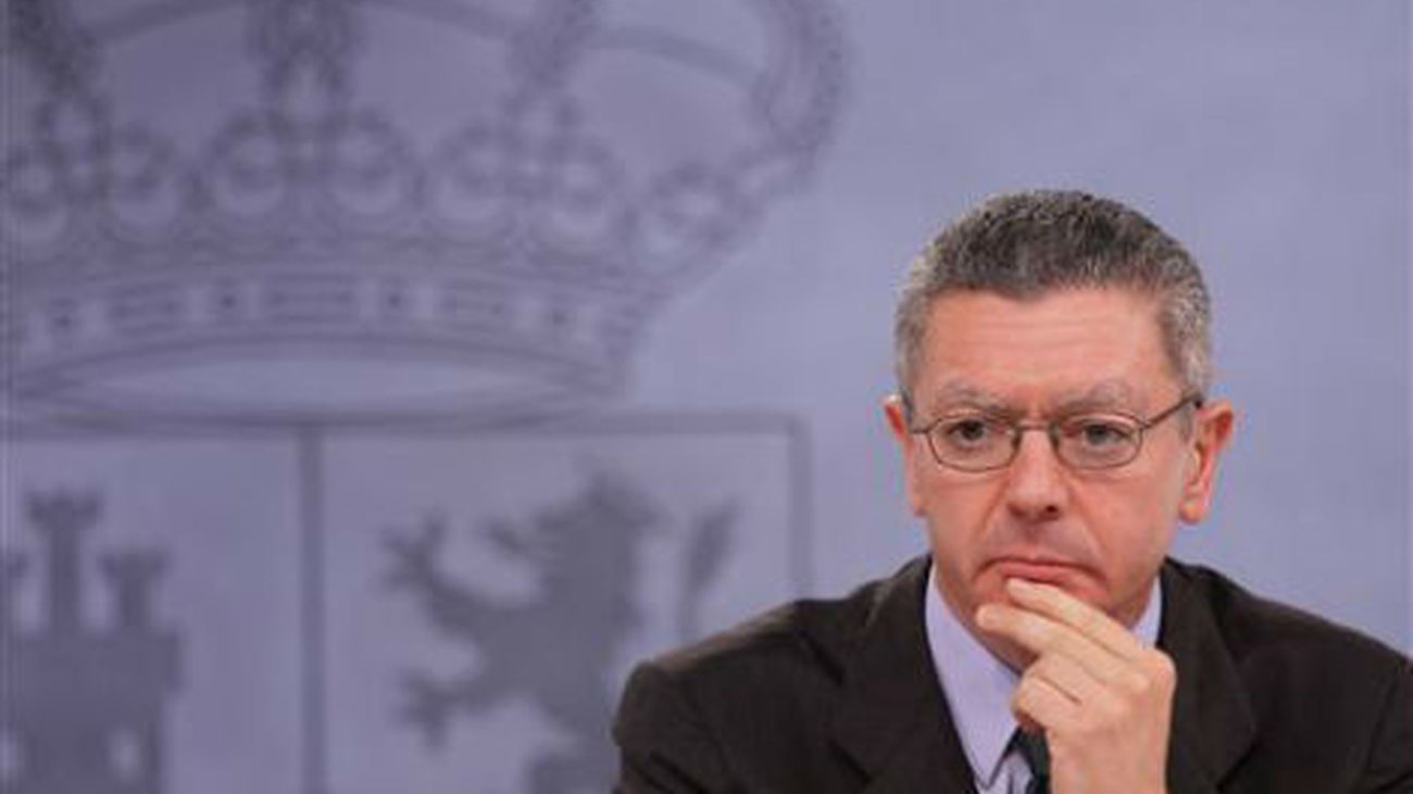 Gallardón propone que solo el presidente del  Poder Judicial tenga dedicación exclusiva