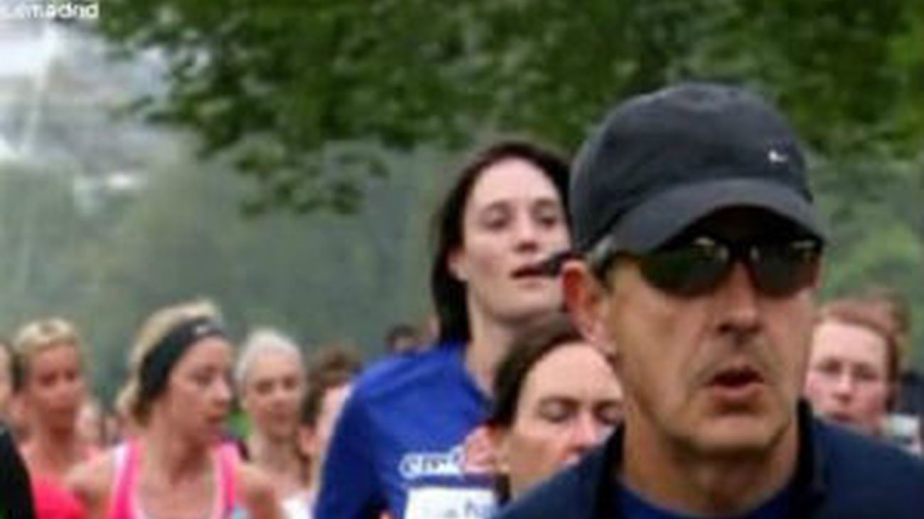 Zapatero en el Maratón