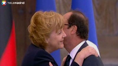 Merkel y Hollande invocan la amistad franco-alemana para afrontar crisis actual