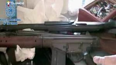 Cinco narcotraficantes detenidos en Cañada Real guardaban sus armas en la habitación de los niños