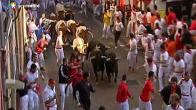 Dados de alta tres de los seis trasladados a hospitales tras el sexto encierro