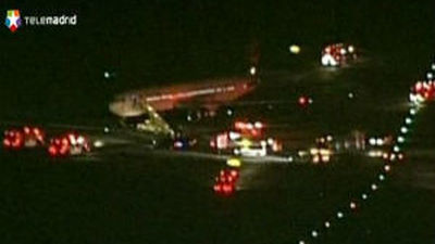 Unos cables sospechosos provoca el regreso de avión con destino a Madrid