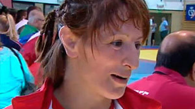 Maider Unda, luchadora olímpica