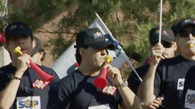 Las calles de Madrid, escenario del descontento con las medidas anticrisis