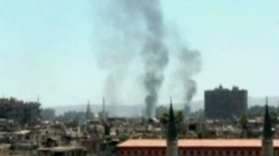 Aviones sirios bombardean de nuevo el el este de Damasco