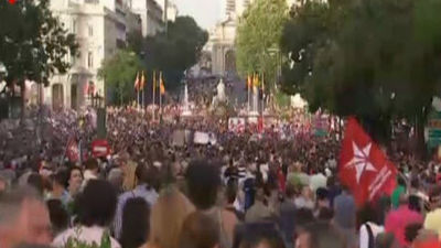 Liberados varios detenidos en la protesta del jueves, entre ellos un bombero