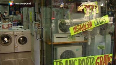 Las ventas de aire acondicionado se resienten por la crisis