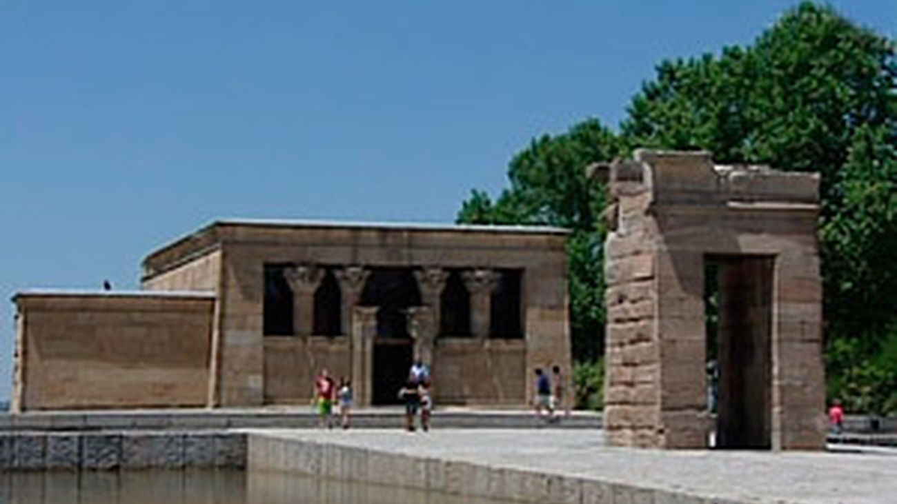 El Templo de Debod cumple cuarenta años en Madrid