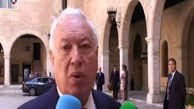 García-Margallo: Al Asad "no puede seguir ni un minuto más"