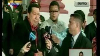 Chávez insta a Repsol a llegar a un acuerdo "amistoso" con Argentina