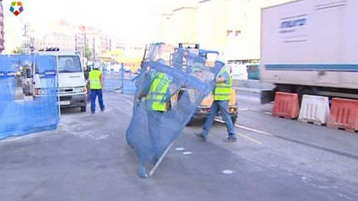 La salida por Avenida de América contará con dos carriles menos por obras desde hoy