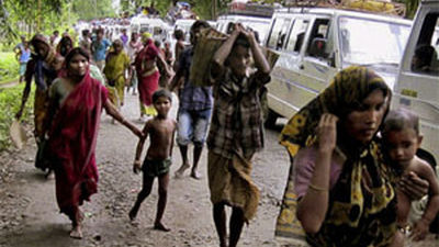 Asciende a 40 el número de muertos en los choques étnicos en India