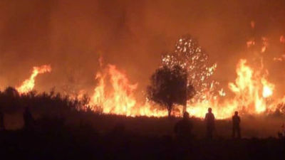 El incendio de Girona se da por estabilizado tras quemar 14.000 hectáreas