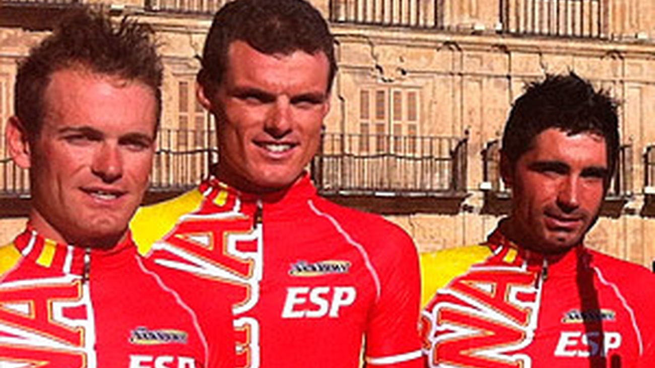 Parte del equipo de ciclismo olímpico