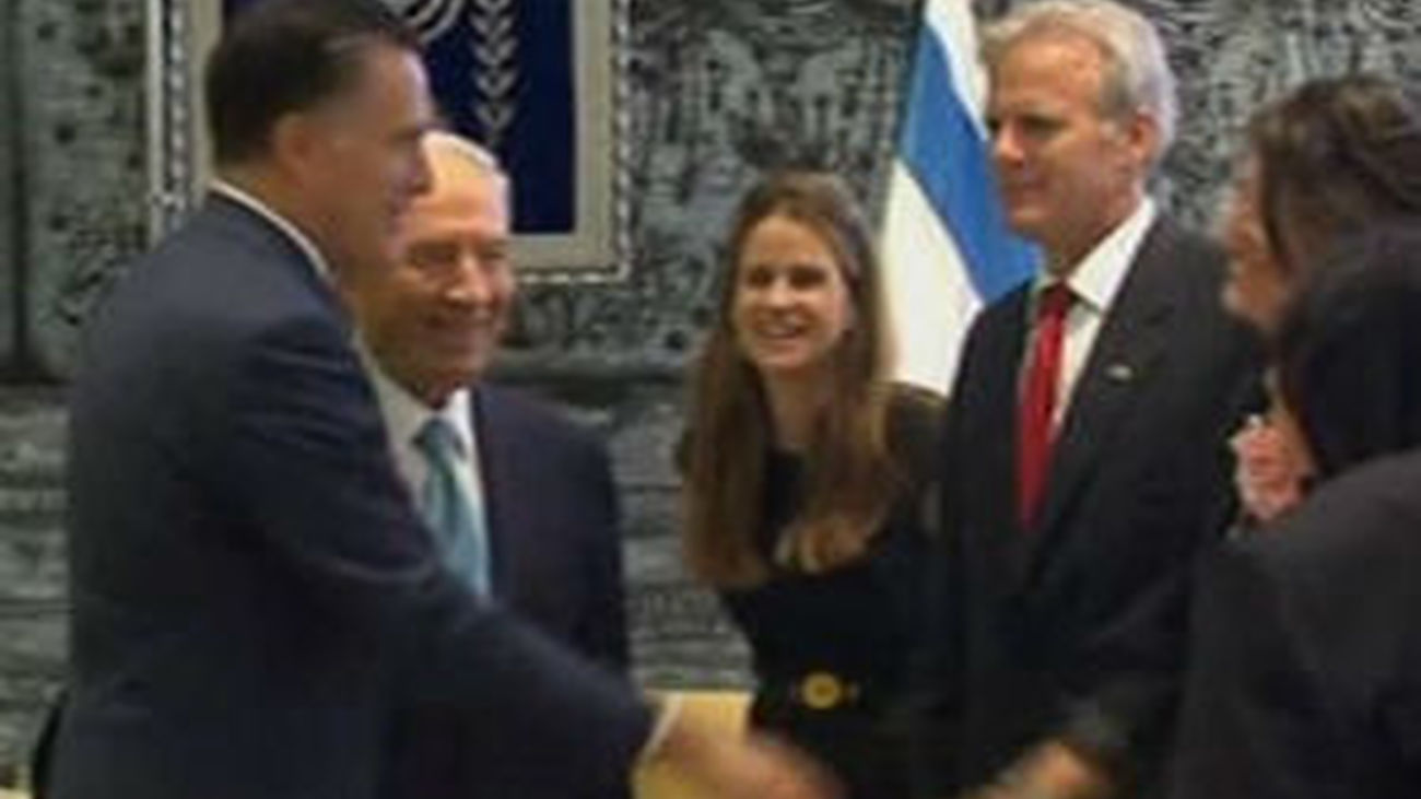 Romney en Israel