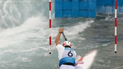 El piragüista Elosegui se queda a las puertas de la medalla en aguas bravas