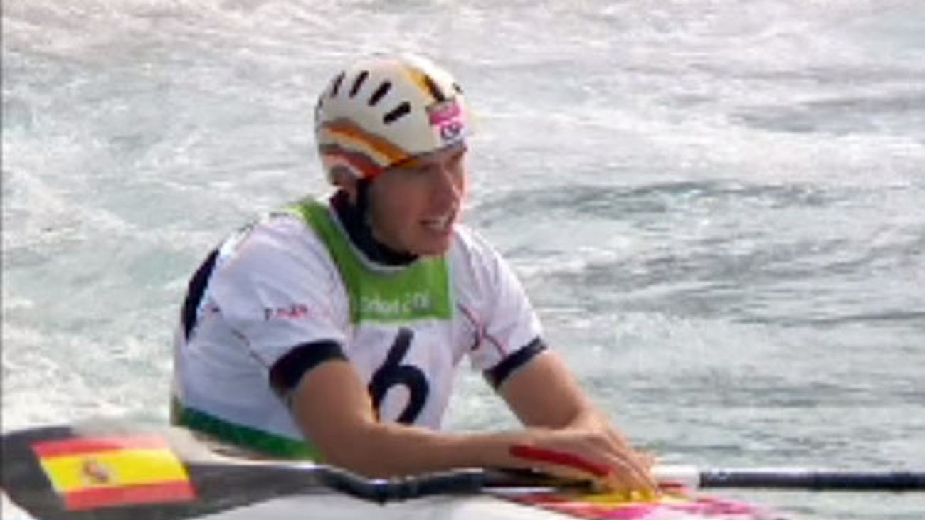 El palista Samuel Hernanz no alcanza medalla alcanzando la quinta plaza