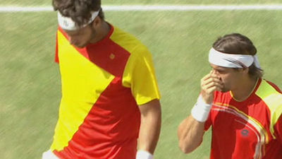 Feliciano López y David Ferrer lucgarán por las medallas