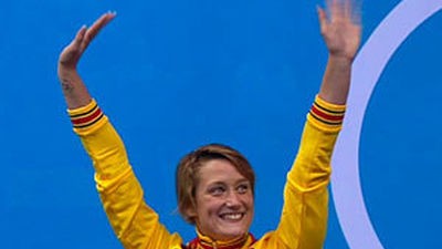 Mireia Belmonte gana su segunda plata en los 800 libres