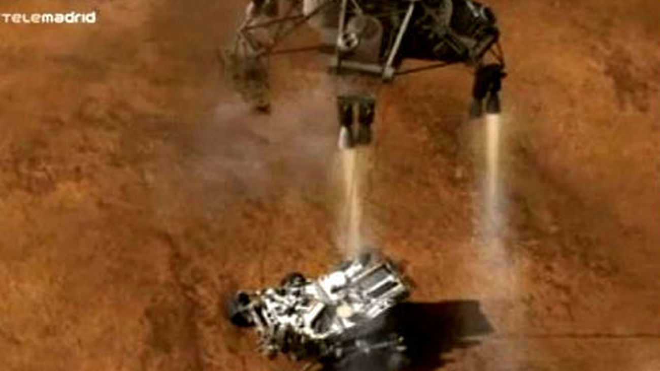 Curiosity aterriza en Marte
