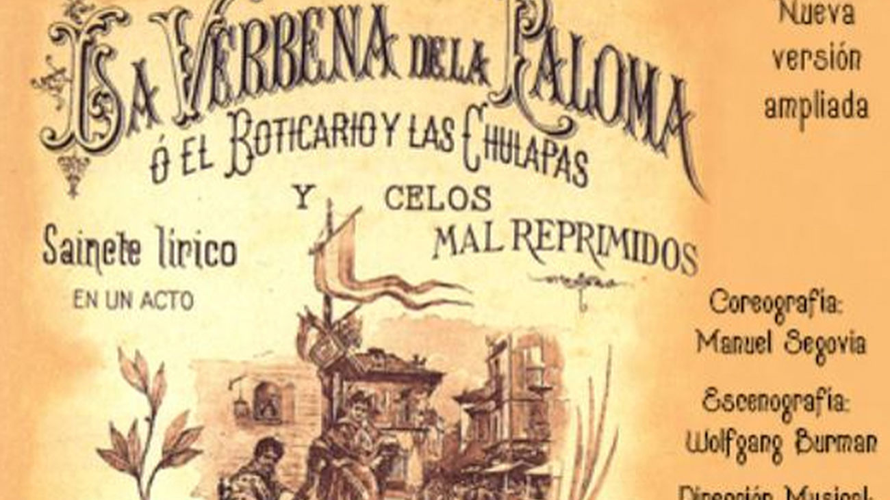 Los Jardines de Sabatini se estrenan en zarzuela  con 'La Verbena de la Paloma'