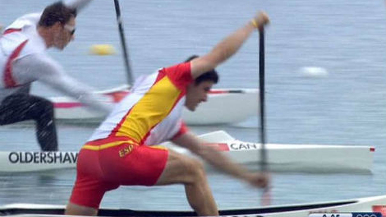 David Cal, plata en C-1 1.000 metros de piragüismo