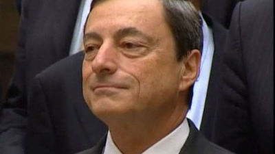 Draghi dice a la banca que el BCE será el supervisor único en menos de un año