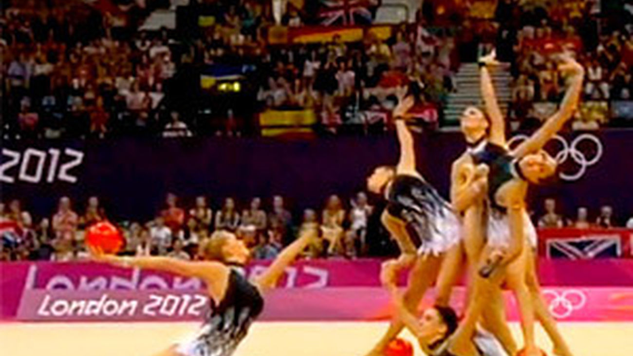 Equipo español de gimnasia rítmica Juegos Olímpicos Londres 2012